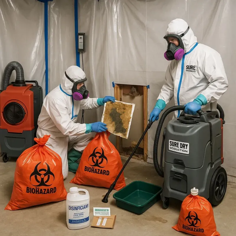Contaminated Water Handling Protocols process in Port Carbon, PA